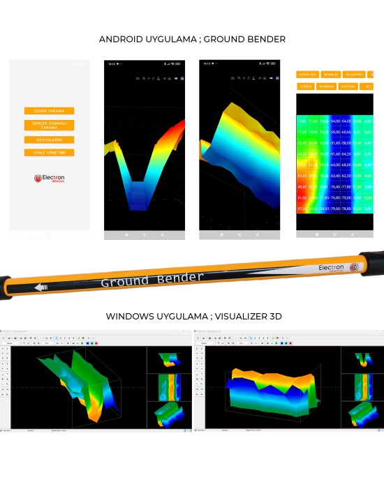 Ground Bender 3D Yeraltı Görüntüleme Sistemi