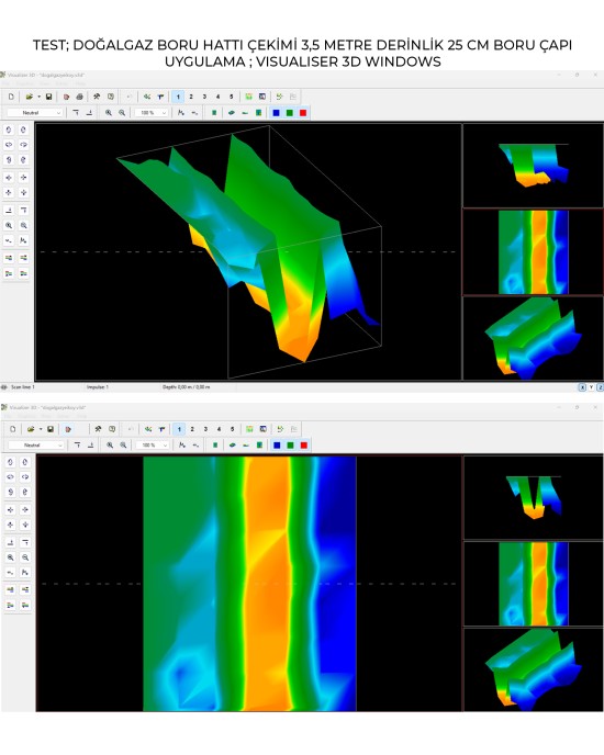 Ground Bender 3D Yeraltı Görüntüleme Sistemi